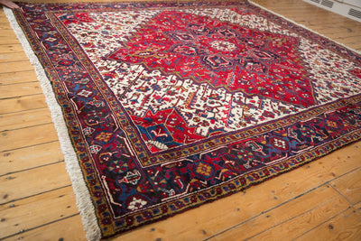 8.5x9.5 Vintage Mehrivan Square Carpet by Old New House® - product image 3 for Resin Society