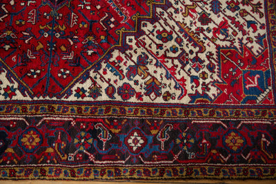 8.5x9.5 Vintage Mehrivan Square Carpet by Old New House® - product image 5 for Resin Society