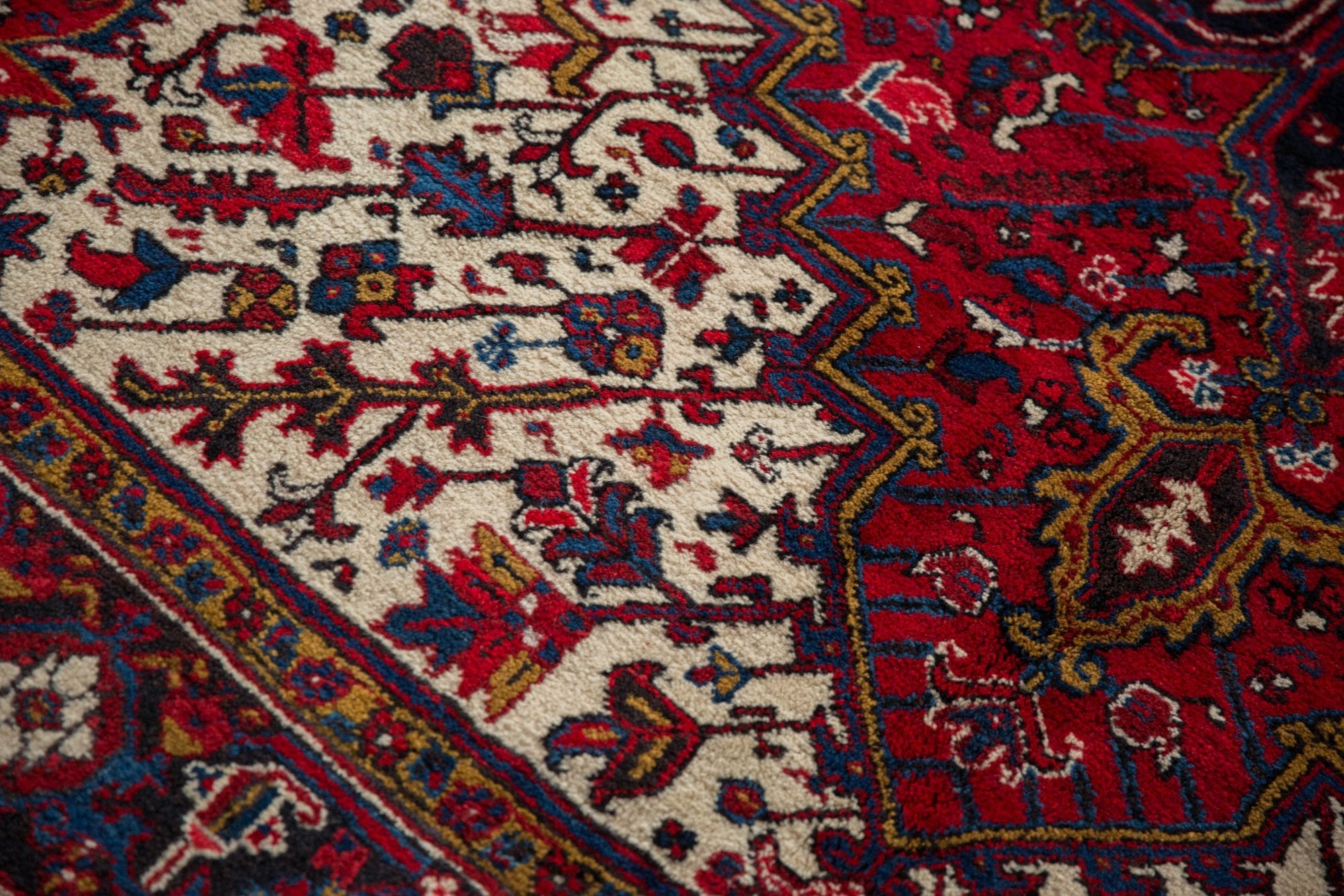 8.5x9.5 Vintage Mehrivan Square Carpet by Old New House® - product image 7 for Resin Society
