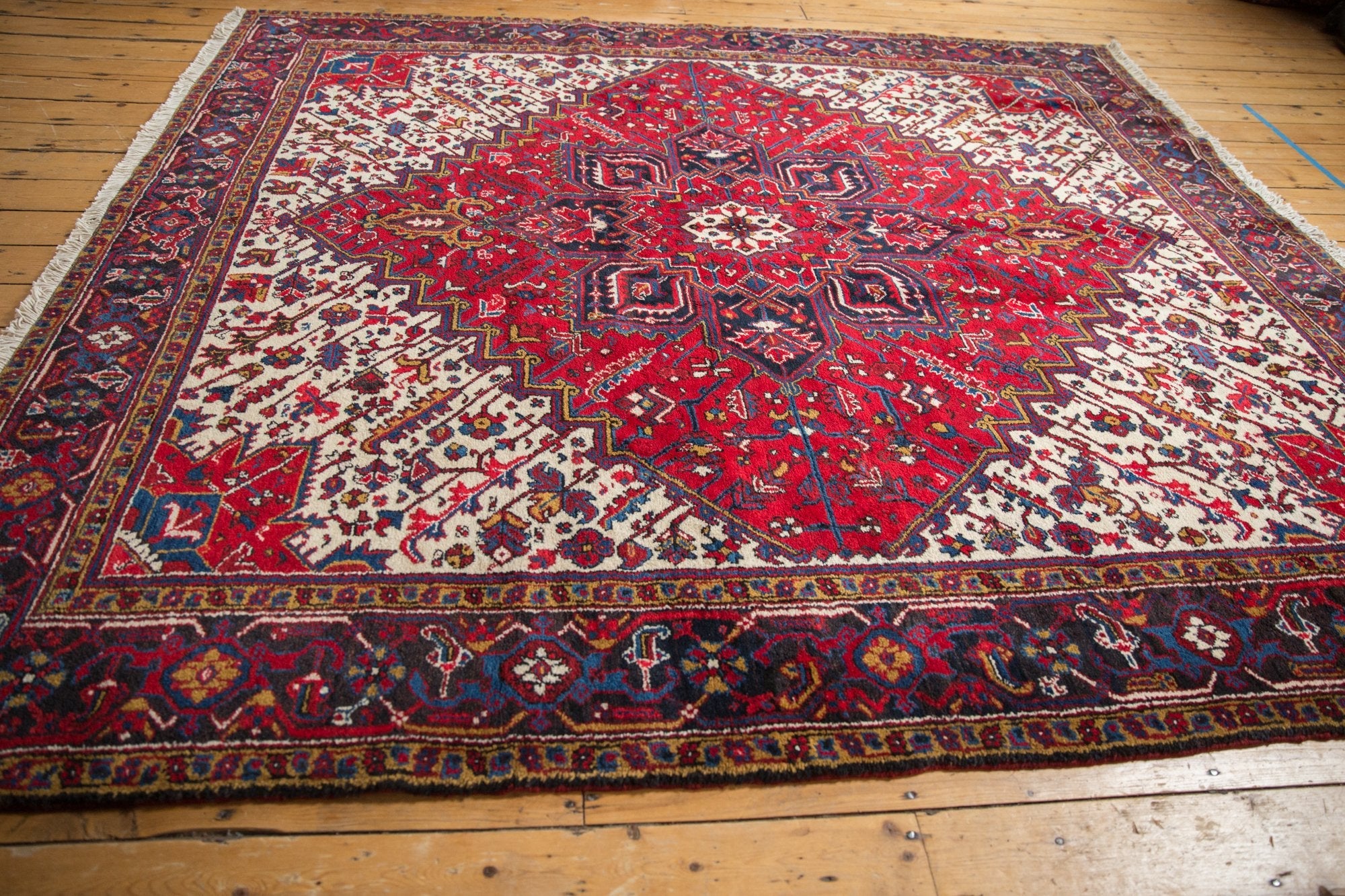 8.5x9.5 Vintage Mehrivan Square Carpet by Old New House® - product image 8 for Resin Society