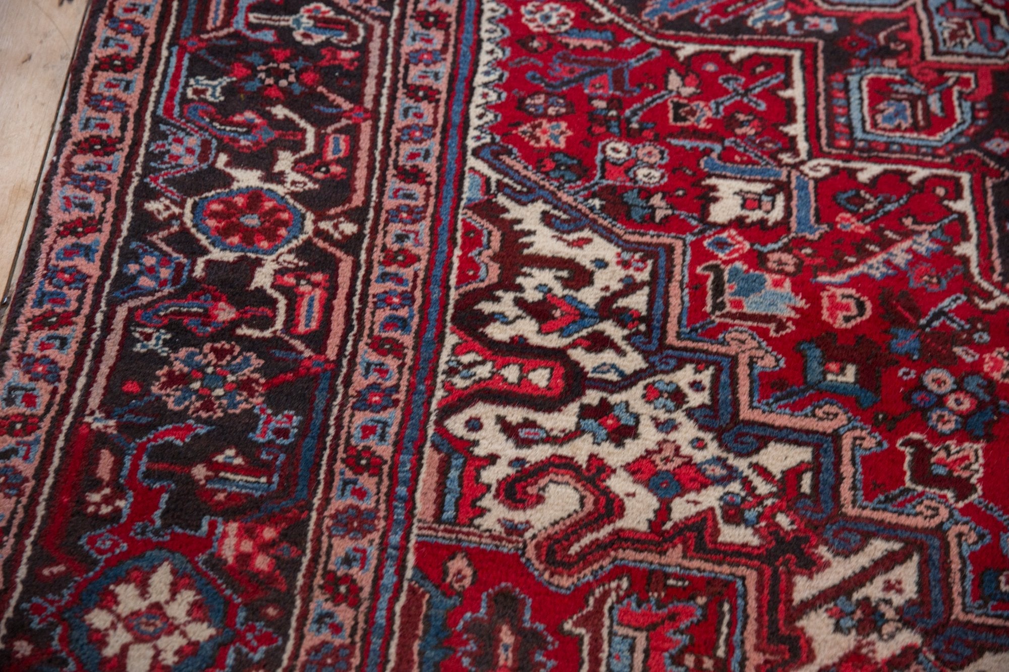 7x9.5 Vintage Mehrivan Carpet by Old New House® - product image 7 for Resin Society