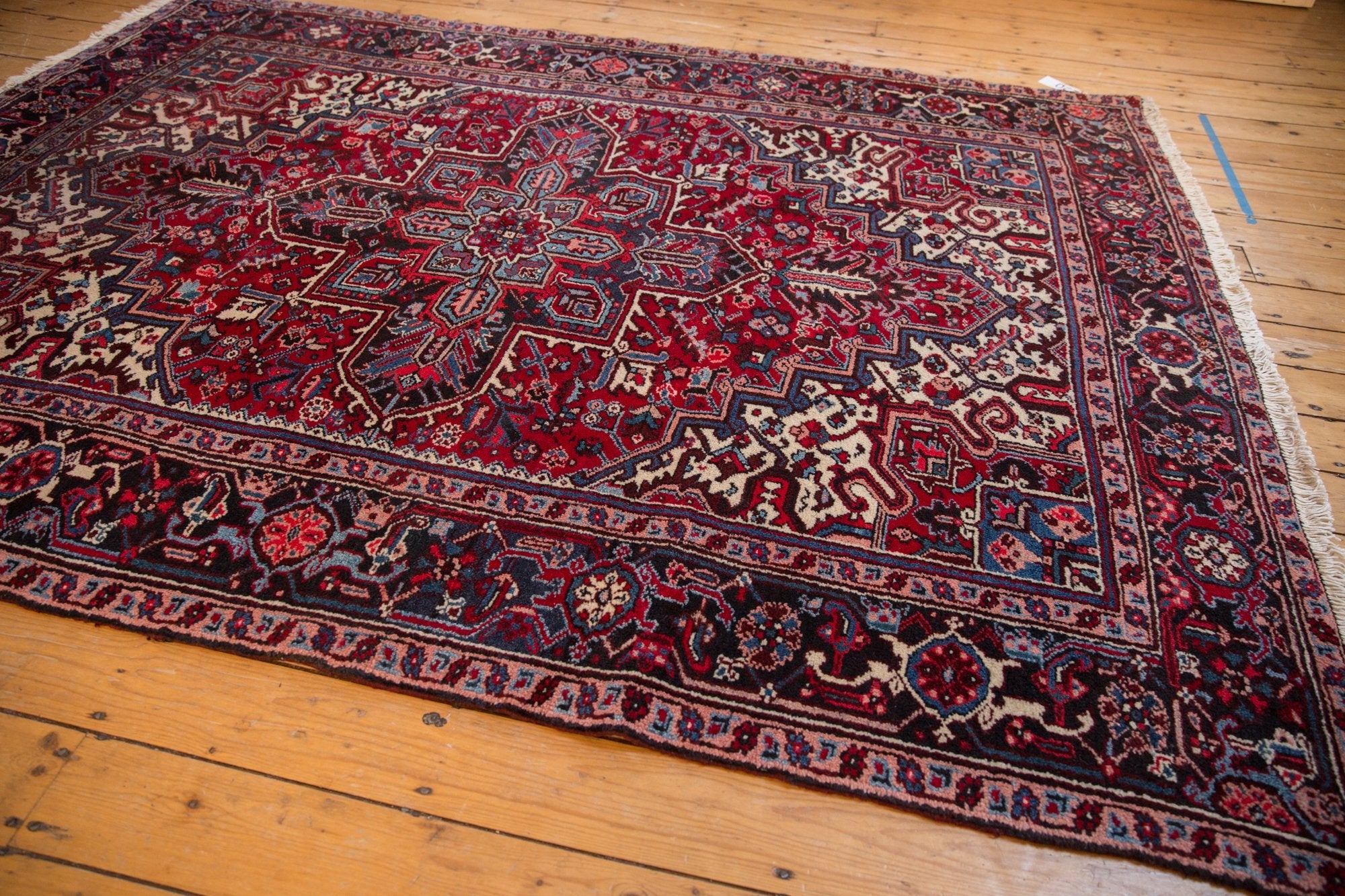 7x9.5 Vintage Mehrivan Carpet by Old New House® - product image 10 for Resin Society