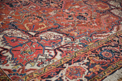 9x12 Vintage Heriz Carpet by Old New House® - product image 4 for Resin Society