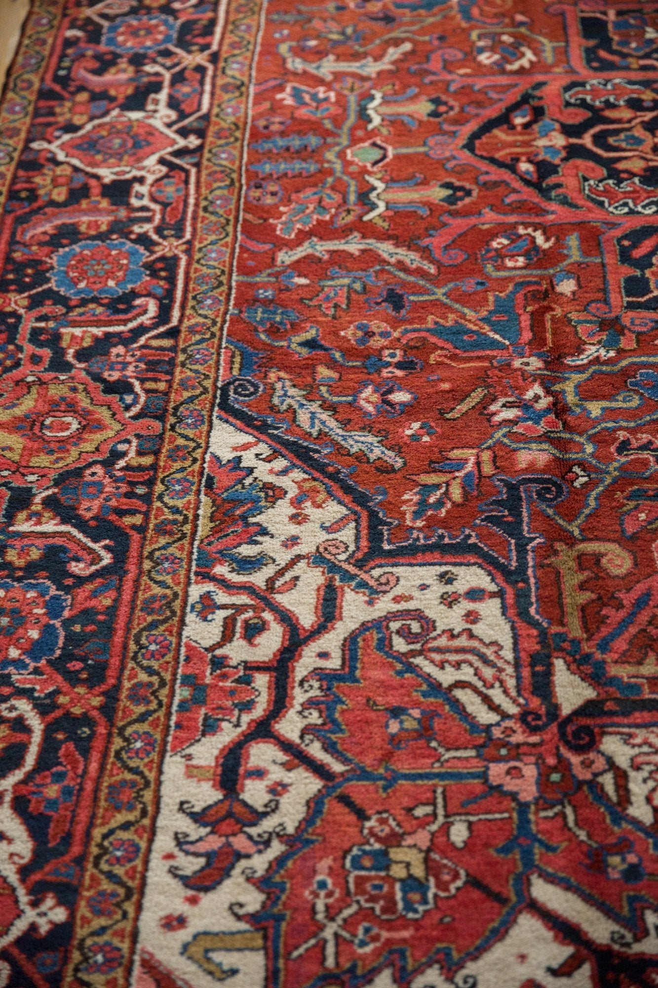 9x12 Vintage Heriz Carpet by Old New House® - product image 7 for Resin Society