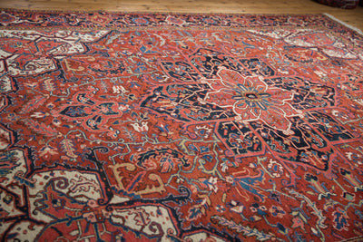 9x12 Vintage Heriz Carpet by Old New House® - product image 10 for Resin Society