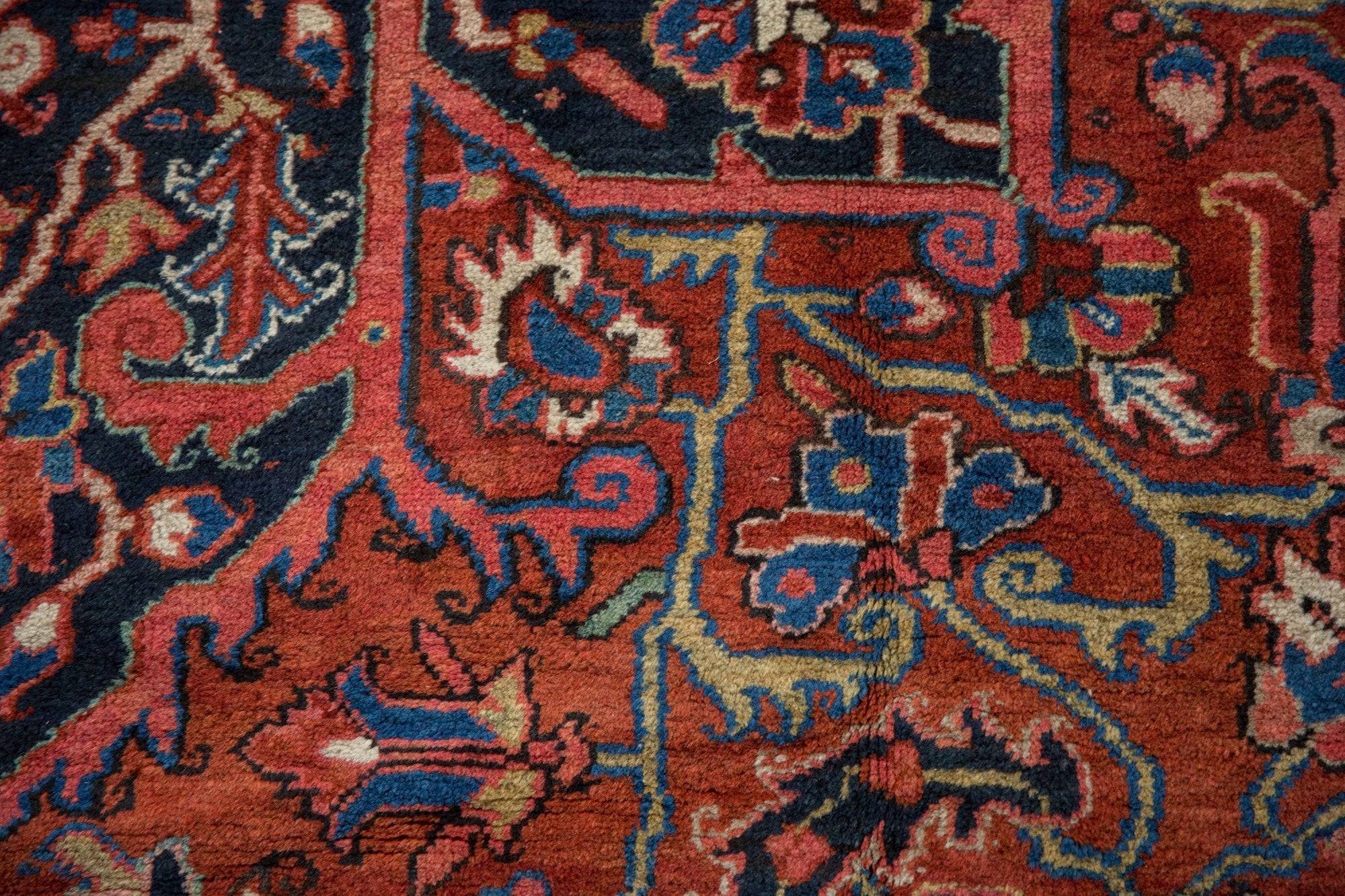9x12 Vintage Heriz Carpet by Old New House® - product image 11 for Resin Society