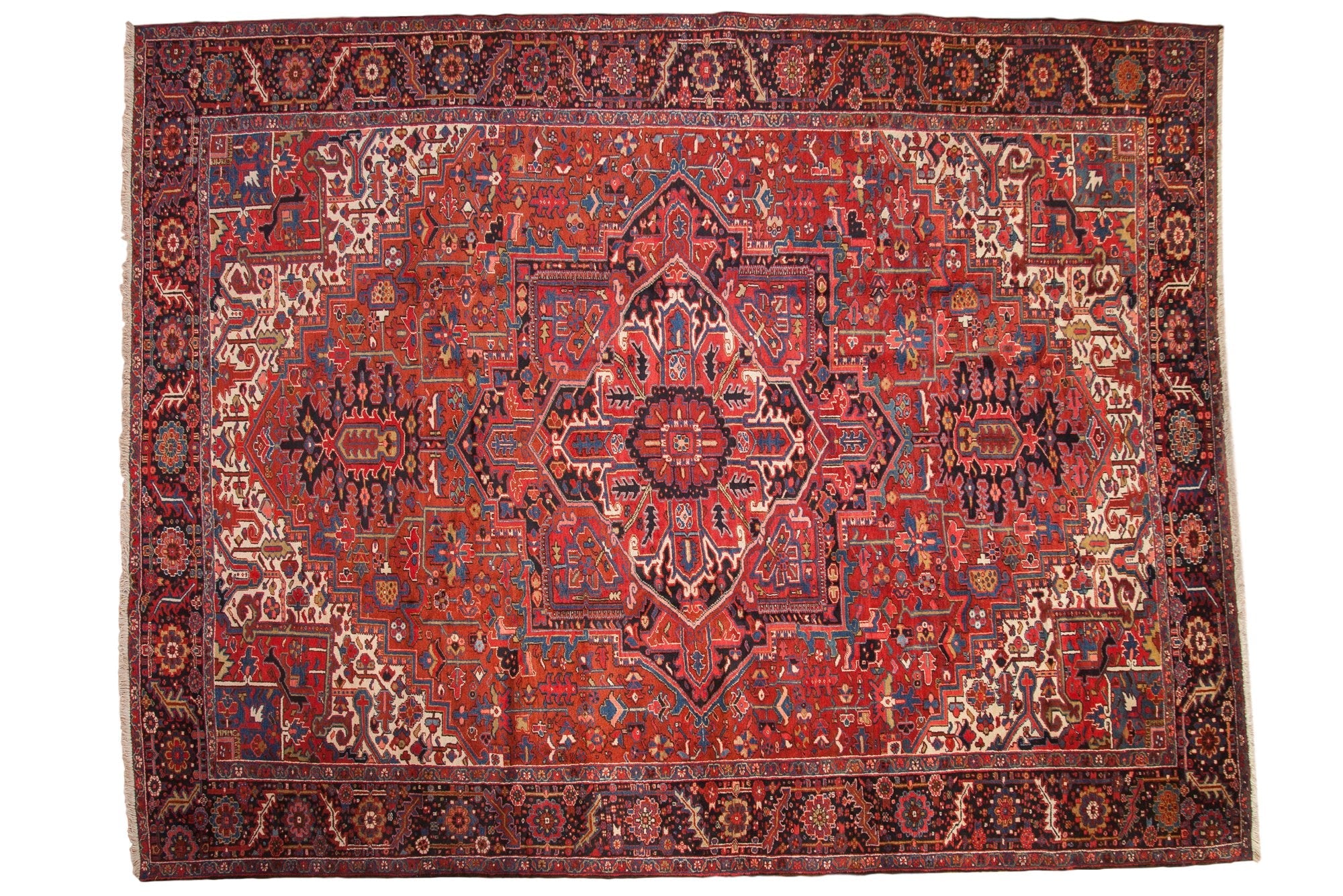 11x14.5 Vintage Heriz Carpet by Old New House® - main product image for Resin Society