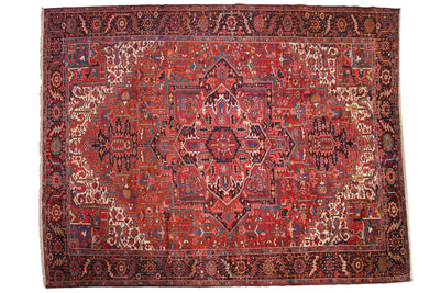 11x14.5 Vintage Heriz Carpet by Old New House® - main product image for Resin Society