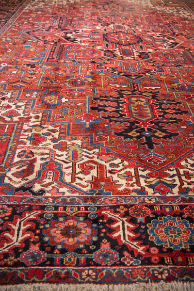 11x14.5 Vintage Heriz Carpet by Old New House® - product image 9 for Resin Society