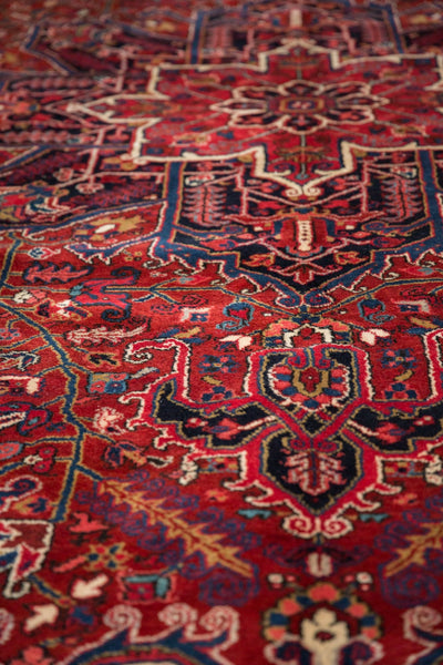 10x13 Vintage Heriz Carpet by Old New House® - product image 5 for Resin Society