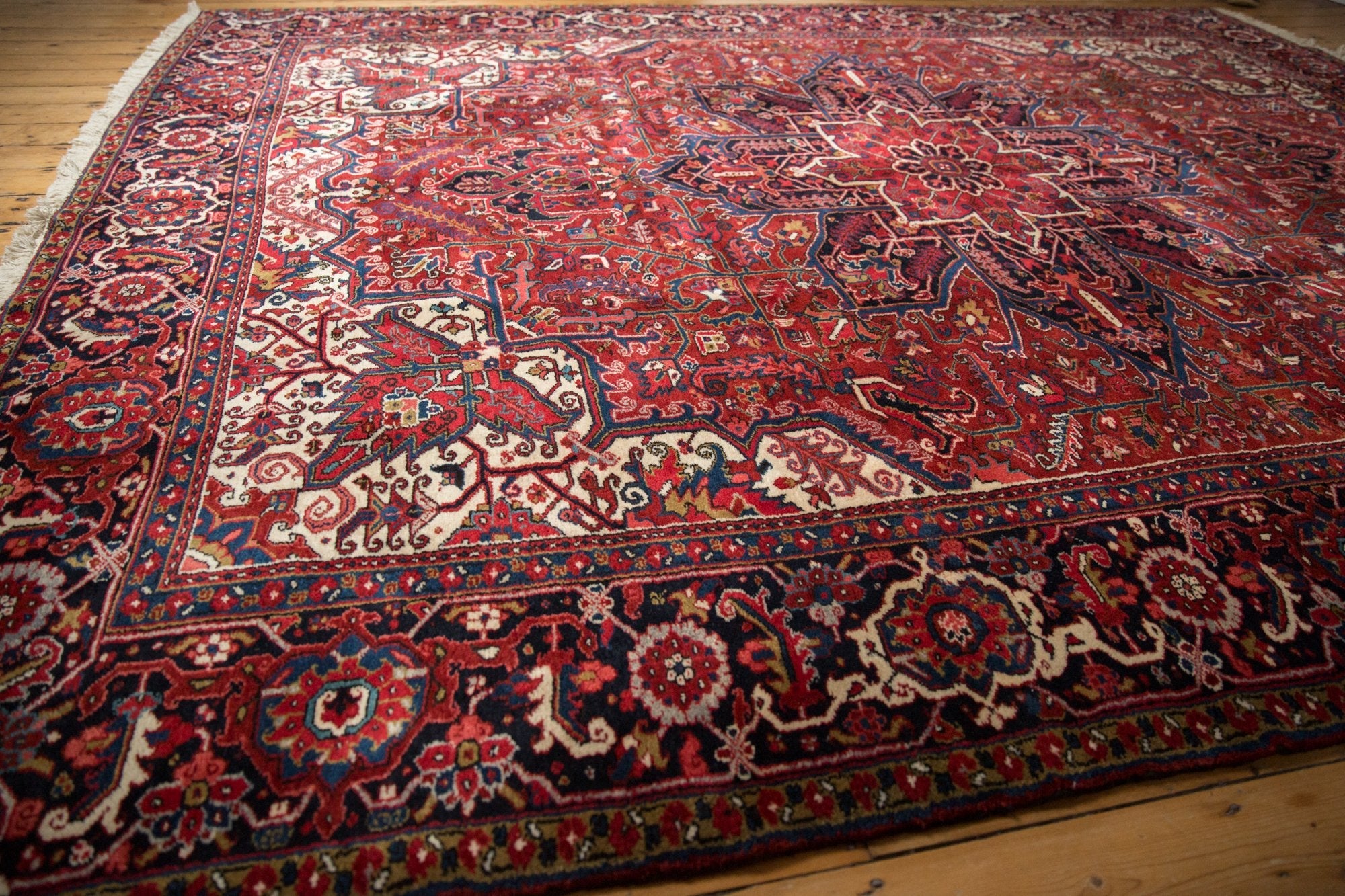 10x13 Vintage Heriz Carpet by Old New House® - product image 6 for Resin Society