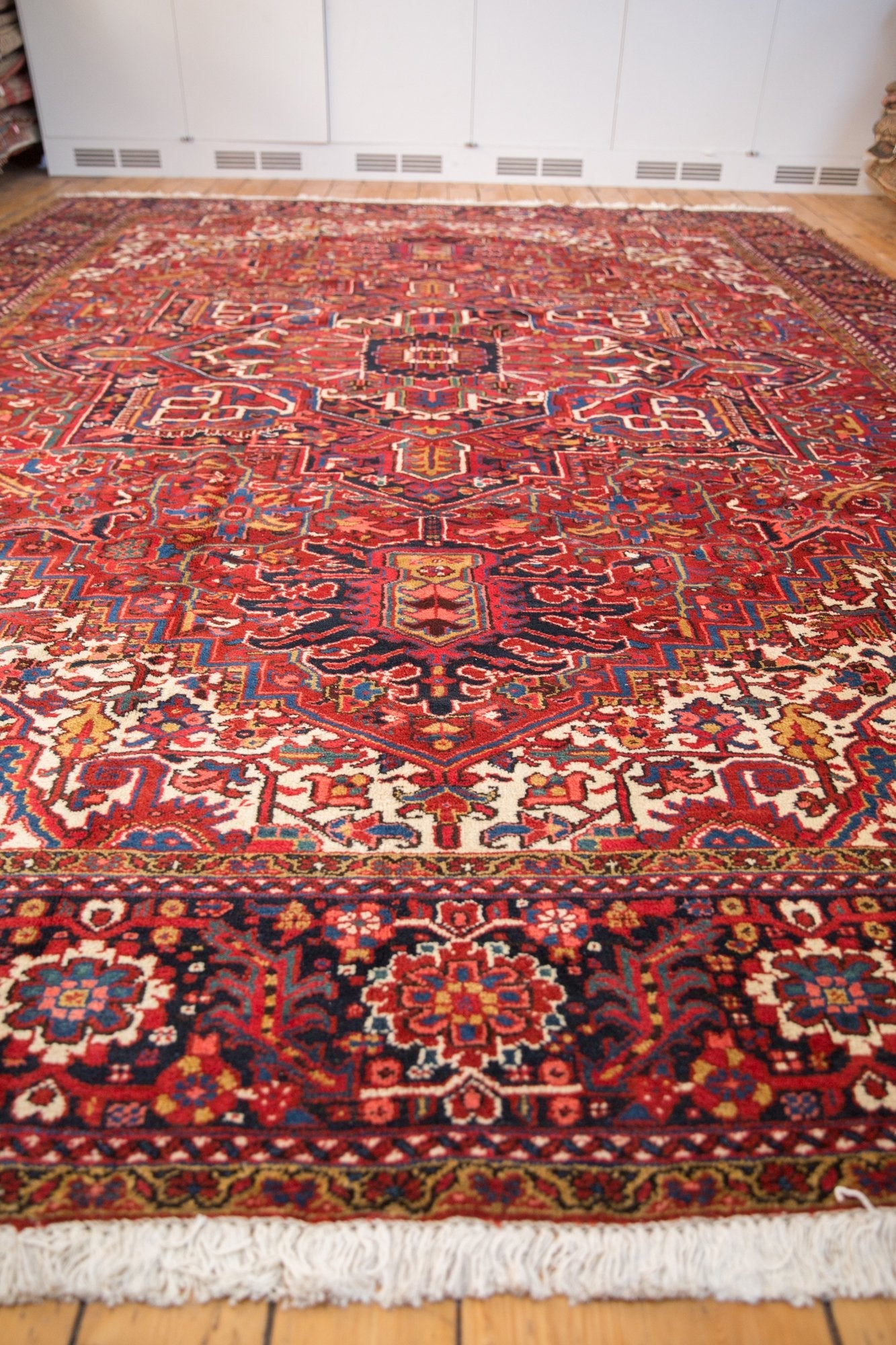 10.5x14.5 Vintage Heriz Carpet by Old New House® - product image 7 for Resin Society