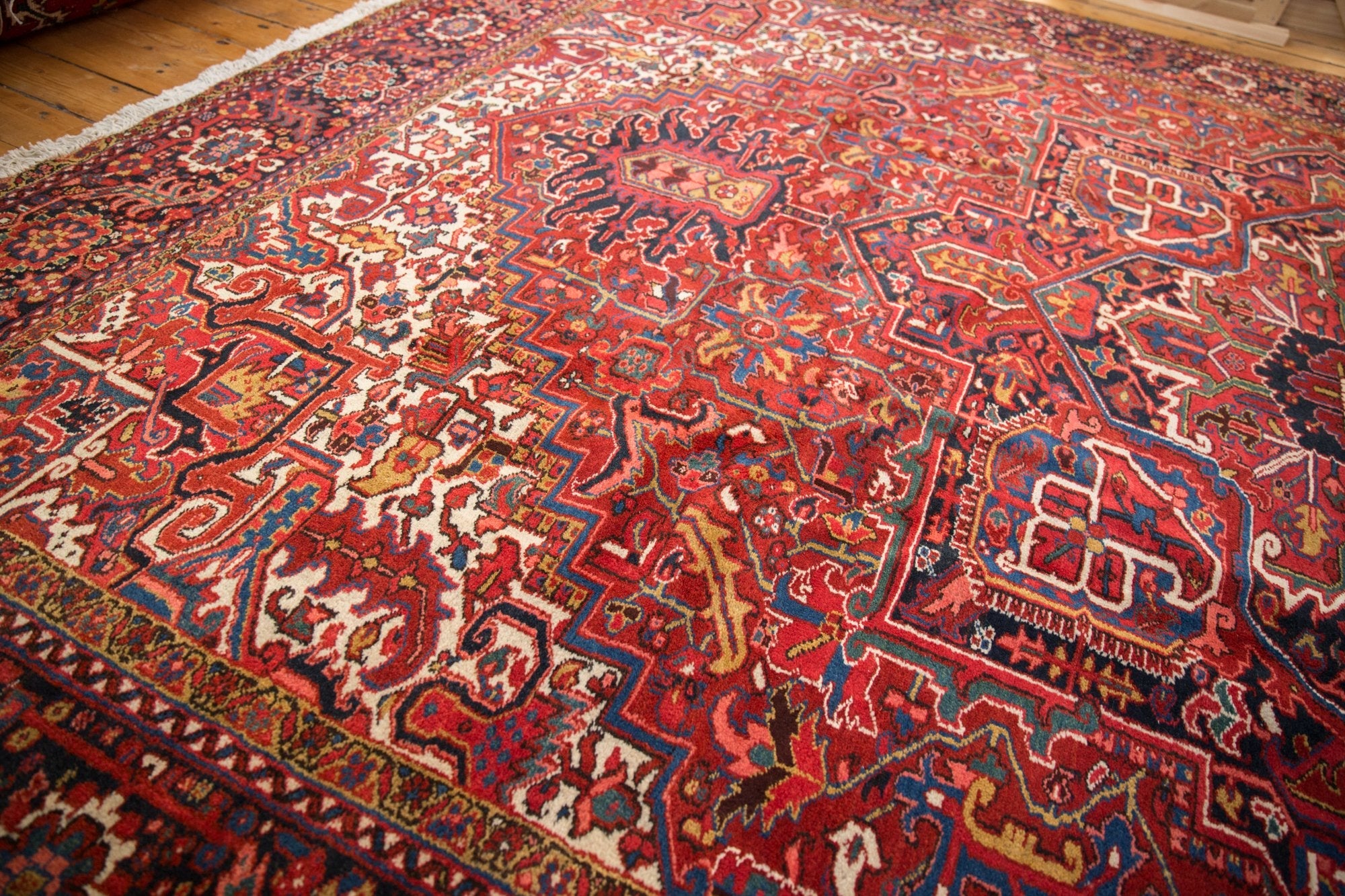 10.5x14.5 Vintage Heriz Carpet by Old New House® - product image 9 for Resin Society