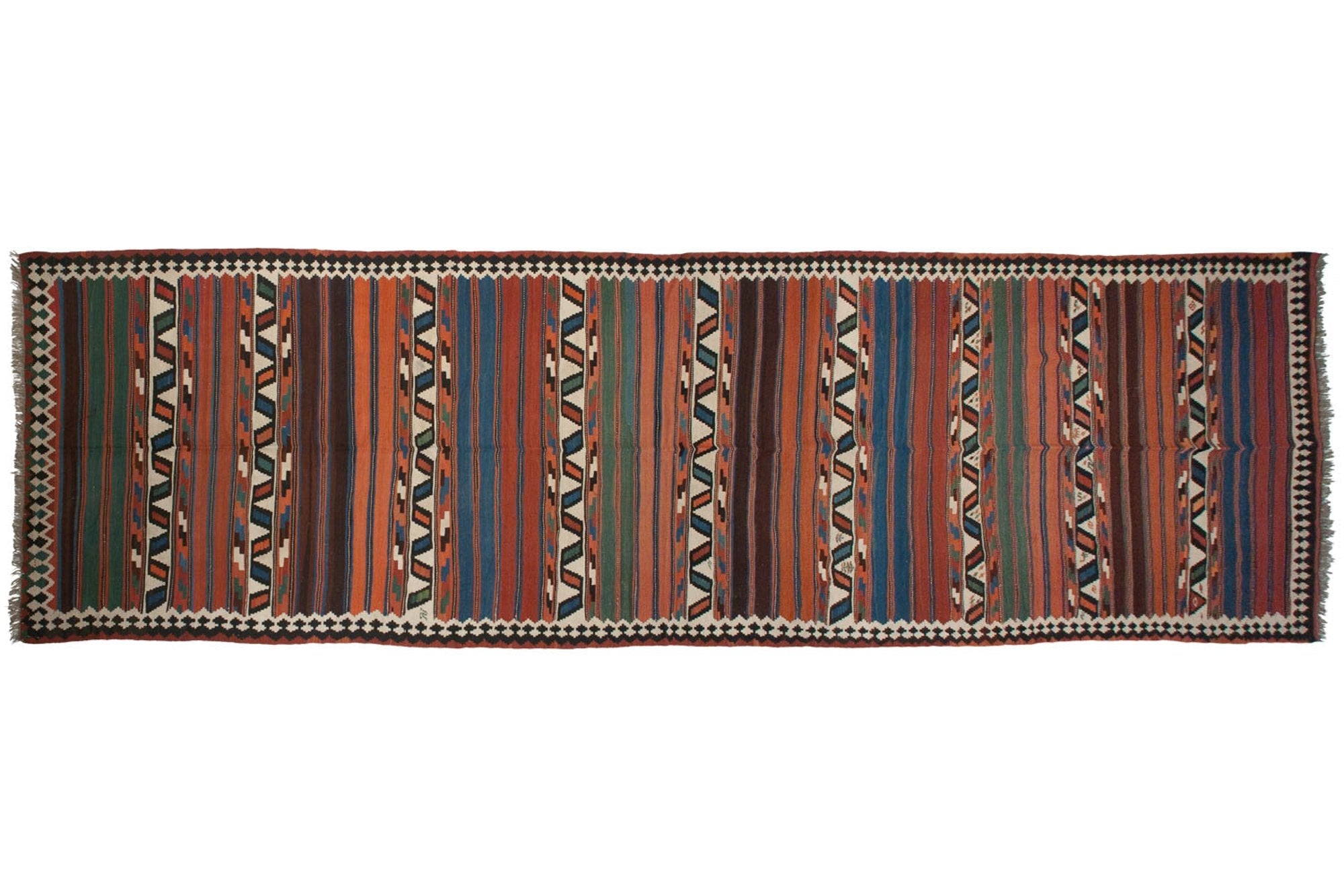 RESERVED 6x20 Antique Persian Kilim Carpet