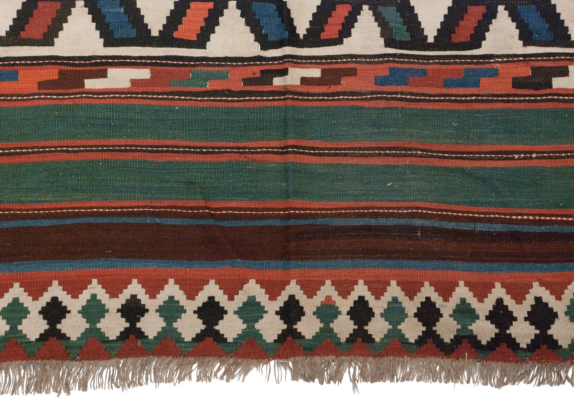 RESERVED 6x20 Antique Persian Kilim Carpet