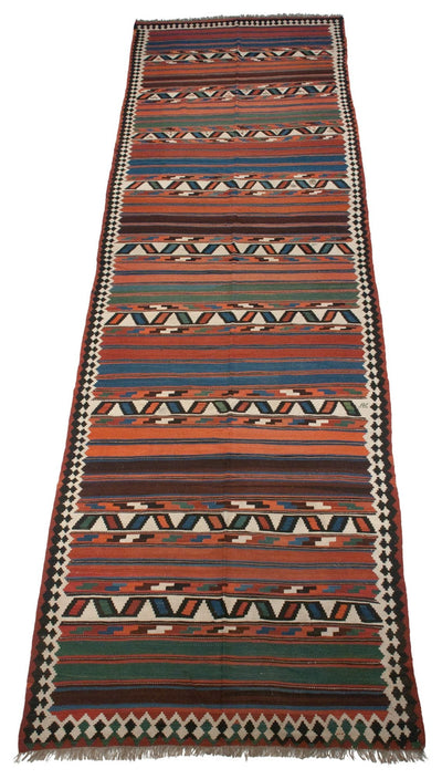 RESERVED 6x20 Antique Persian Kilim Carpet