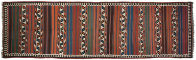 RESERVED 6x20 Antique Persian Kilim Carpet