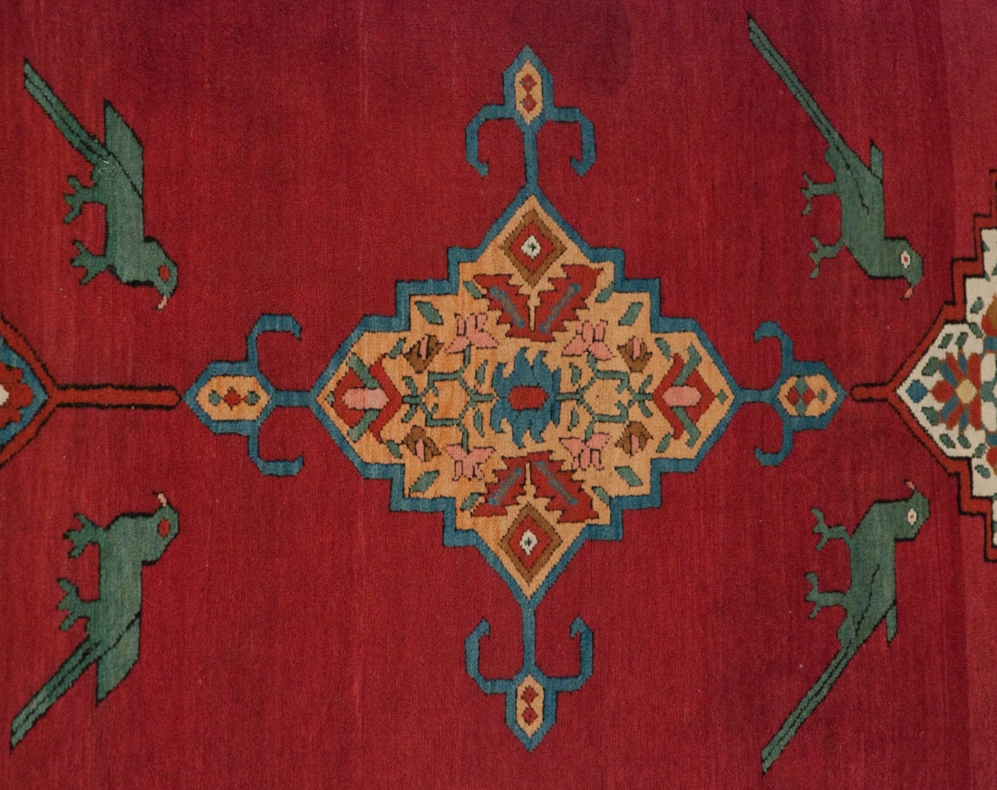 3.5x24 Antique Karabagh Rug Runner by Old New House® - product image 3 for Resin Society