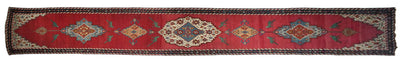 3.5x24 Antique Karabagh Rug Runner by Old New House® - product image 4 for Resin Society