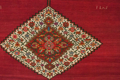 6.5x21.5 Antique Karabagh Rug Runner by Old New House® - product image 2 for Resin Society