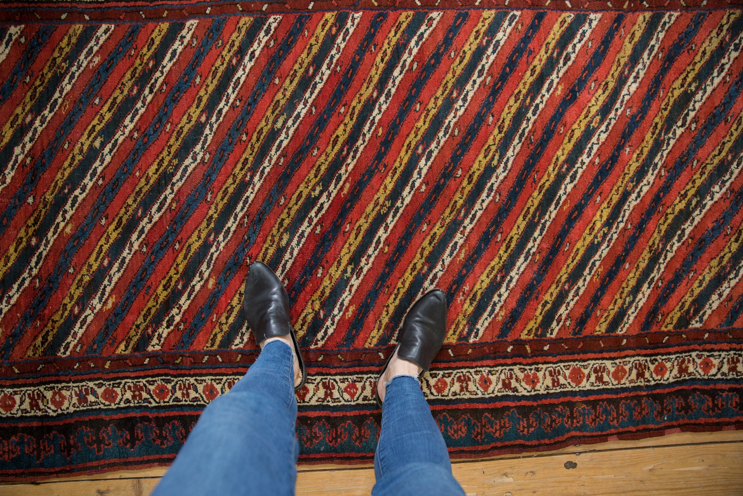 4x14 Antique Kurdish Rug Runner by Old New House® - product image 2 for Resin Society