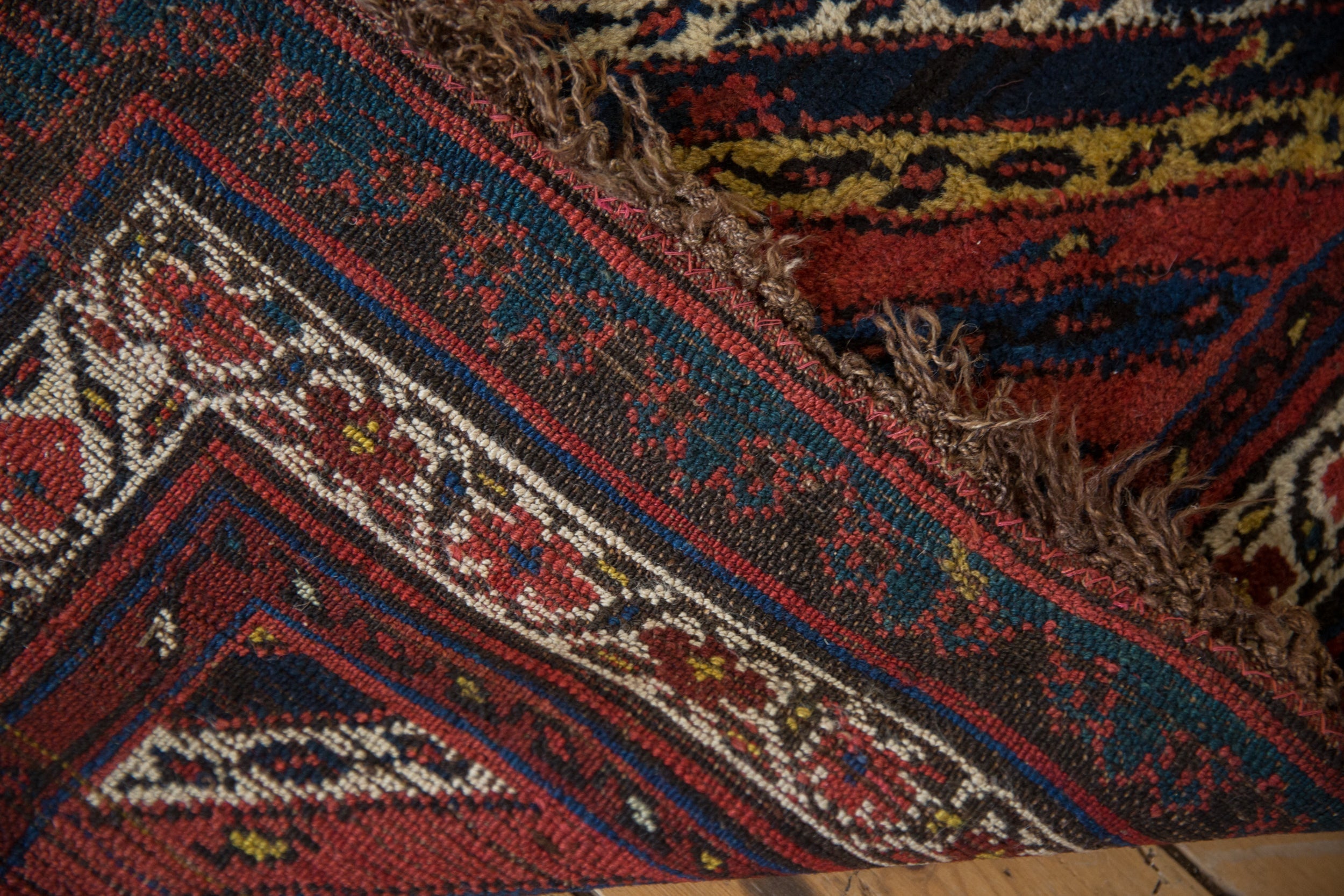 4x14 Antique Kurdish Rug Runner by Old New House® - product image 11 for Resin Society