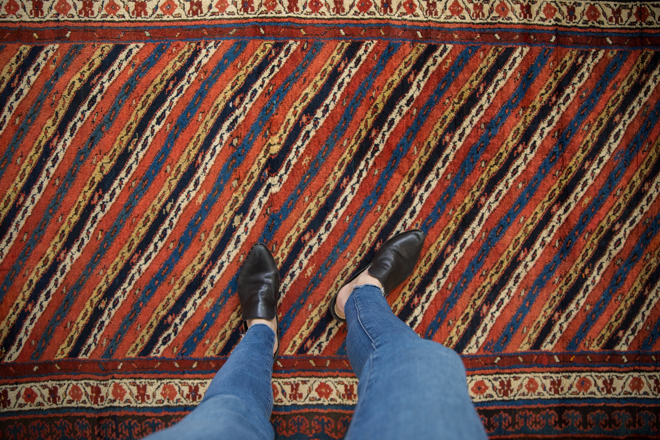 4x14 Antique Kurdish Rug Runner by Old New House® - product image 2 for Resin Society