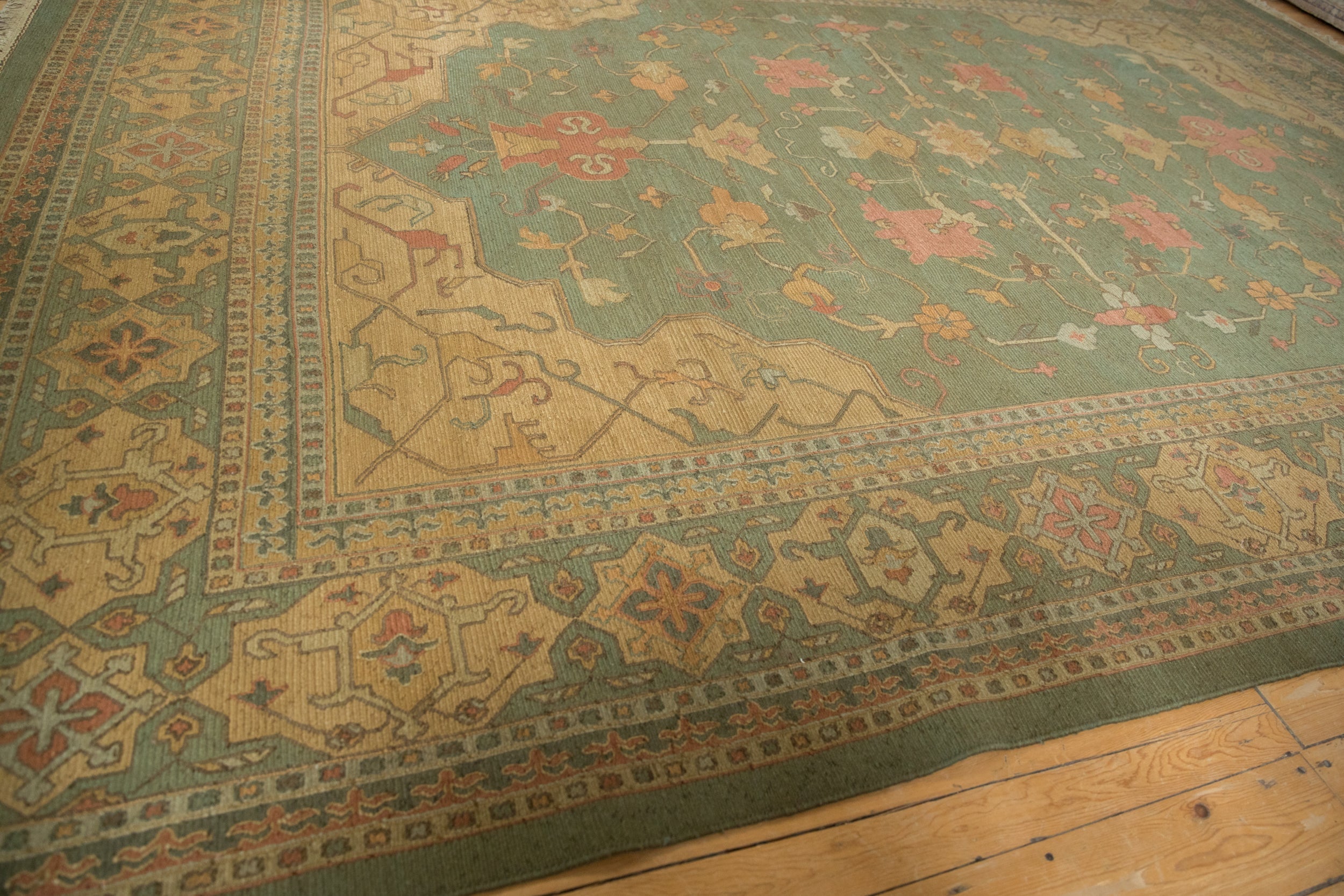 10x13.5 New Tea Washed Indian Soumac Design Carpet by Old New House® - product image 6 for Resin Society