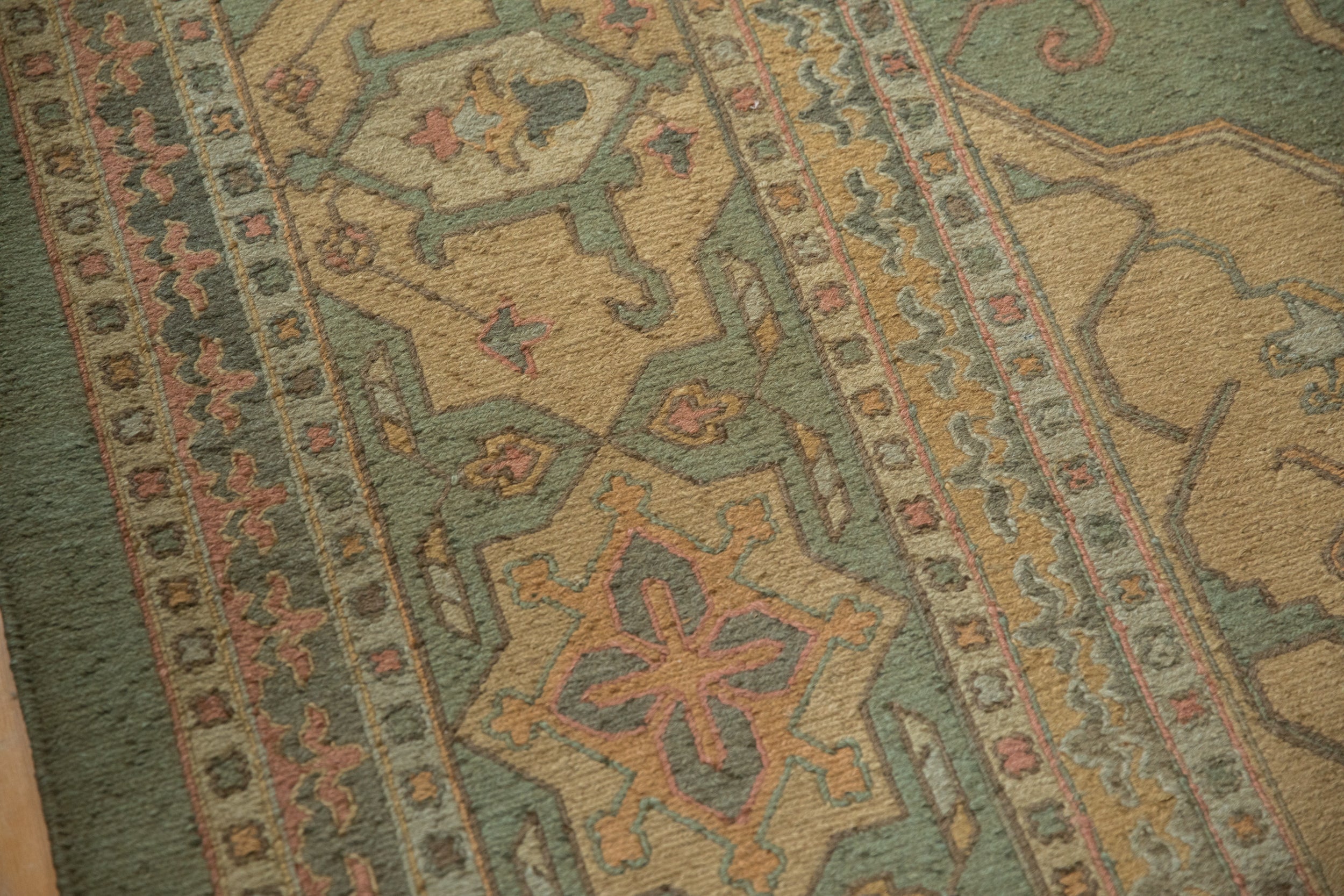 10x13.5 New Tea Washed Indian Soumac Design Carpet by Old New House® - product image 9 for Resin Society