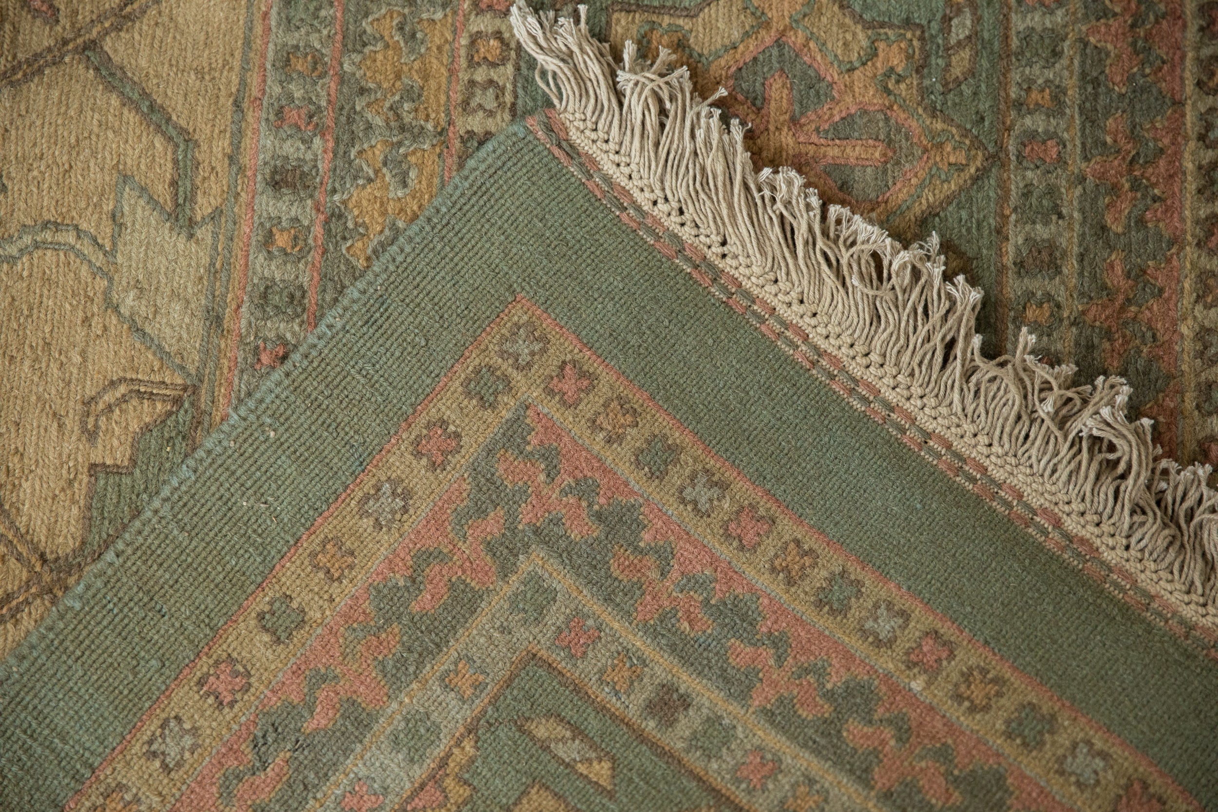 10x13.5 New Tea Washed Indian Soumac Design Carpet by Old New House® - product image 12 for Resin Society