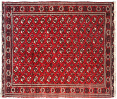 11.5x14 Vintage Bokhara Design Carpet by Old New House® - main product image for Resin Society
