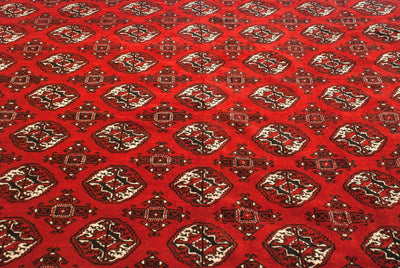 11.5x14 Vintage Bokhara Design Carpet by Old New House® - product image 3 for Resin Society