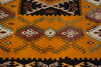 4.5x9.5 Vintage Moroccan Rug Runner by Old New House® - product image 3 for Resin Society