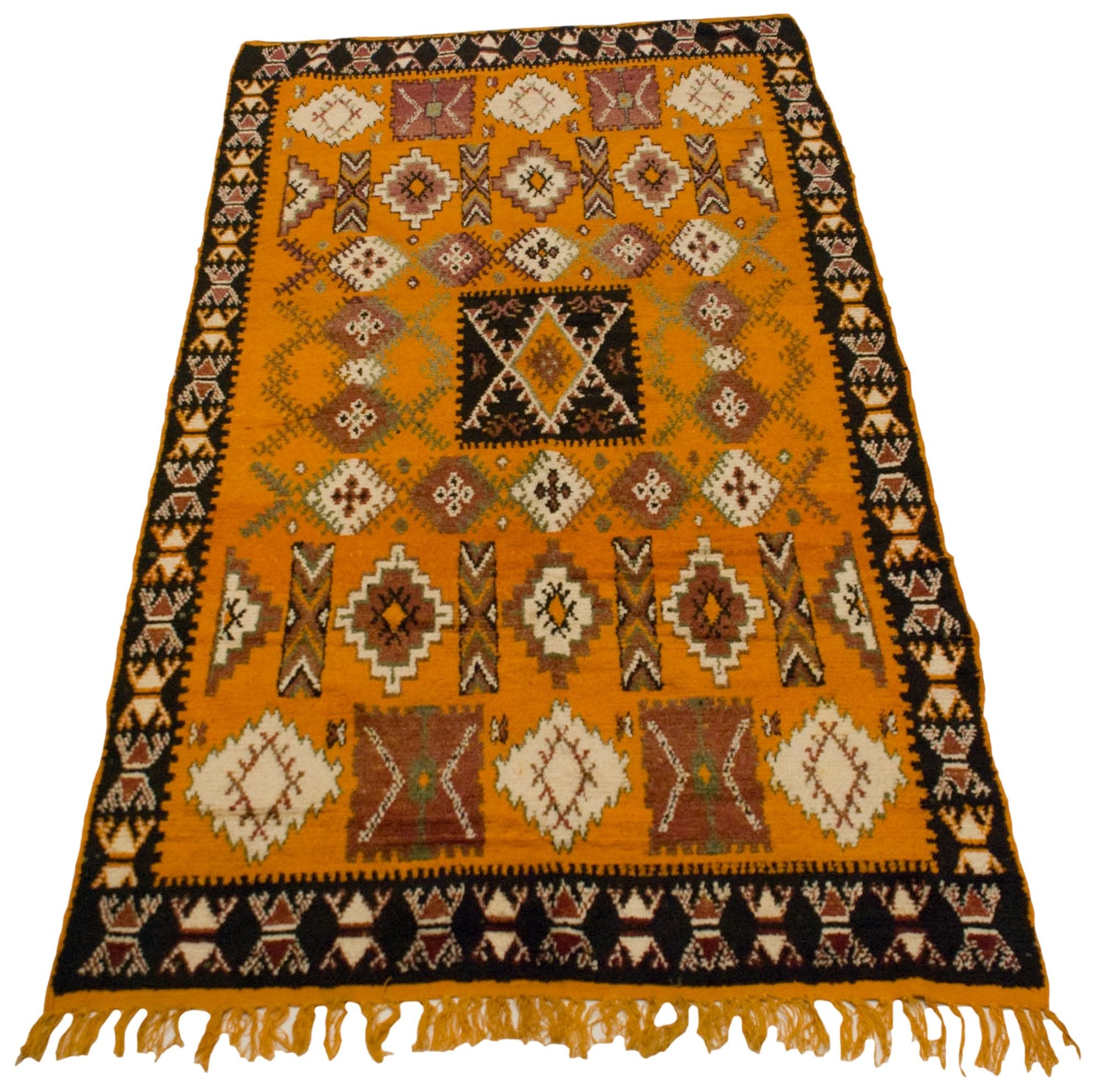 4.5x9.5 Vintage Moroccan Rug Runner by Old New House® - product image 4 for Resin Society