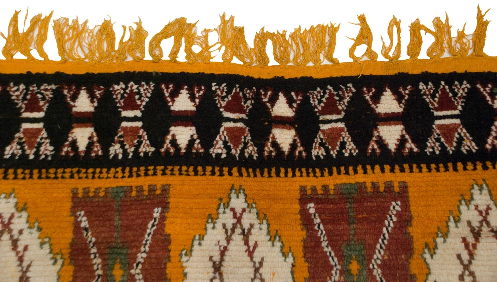 4.5x9.5 Vintage Moroccan Rug Runner by Old New House® - product image 5 for Resin Society