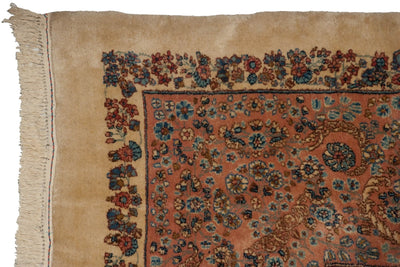 RESERVED 13.5x16 Vintage Fine Kerman Carpet