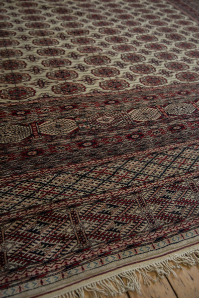 12.5x12.5 Vintage Fine Pakistani Bokhara Design Square Carpet by Old New House® - product image 7 for Resin Society