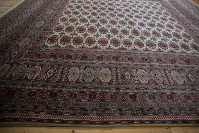 12.5x12.5 Vintage Fine Pakistani Bokhara Design Square Carpet by Old New House® - product image 8 for Resin Society
