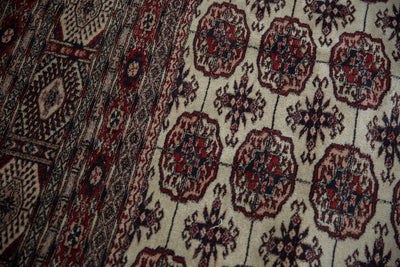 12.5x12.5 Vintage Fine Pakistani Bokhara Design Square Carpet by Old New House® - product image 9 for Resin Society