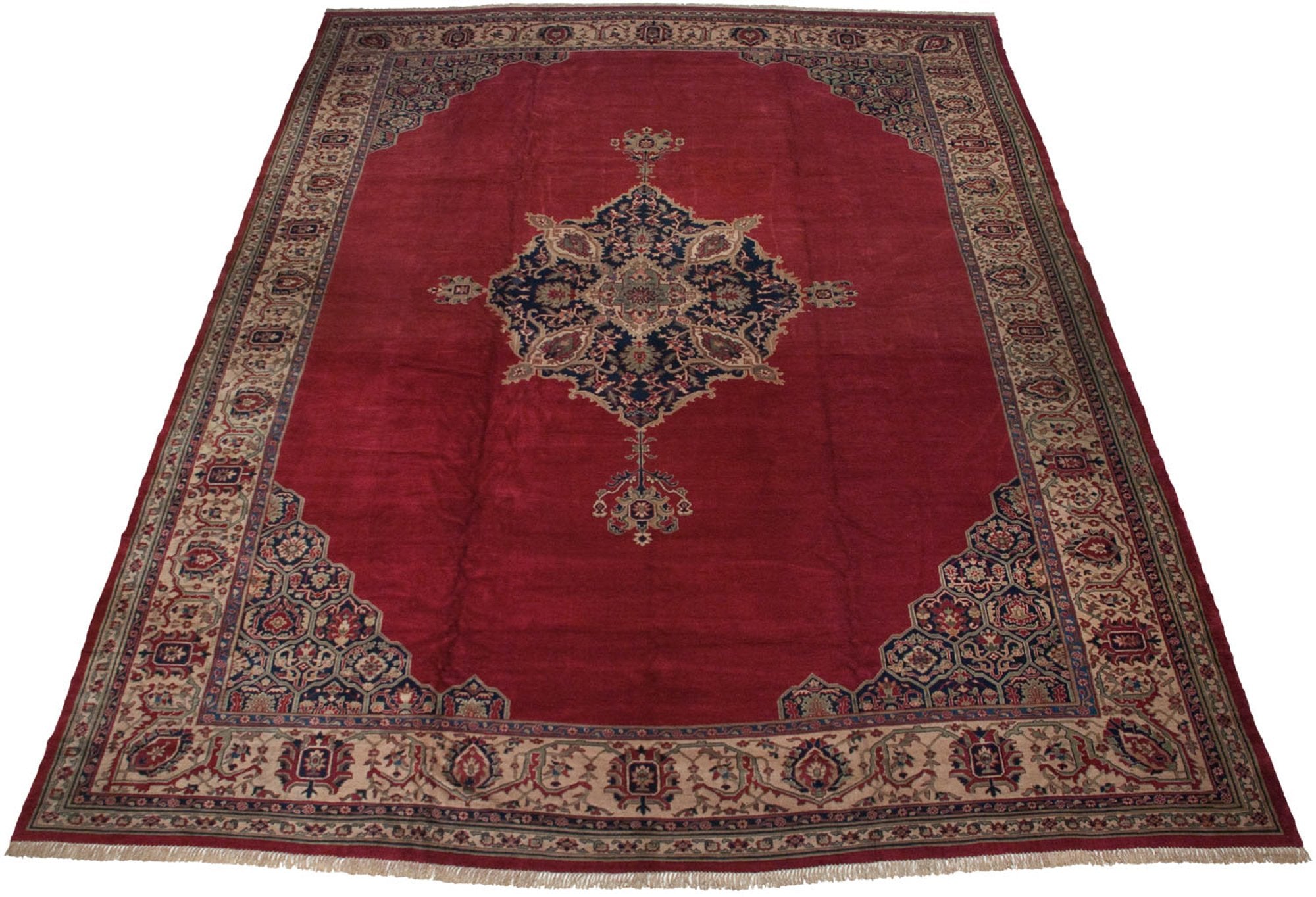 15x19.5 Vintage Oushak Carpet by Old New House® - product image 2 for Resin Society