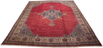 15x19.5 Vintage Oushak Carpet