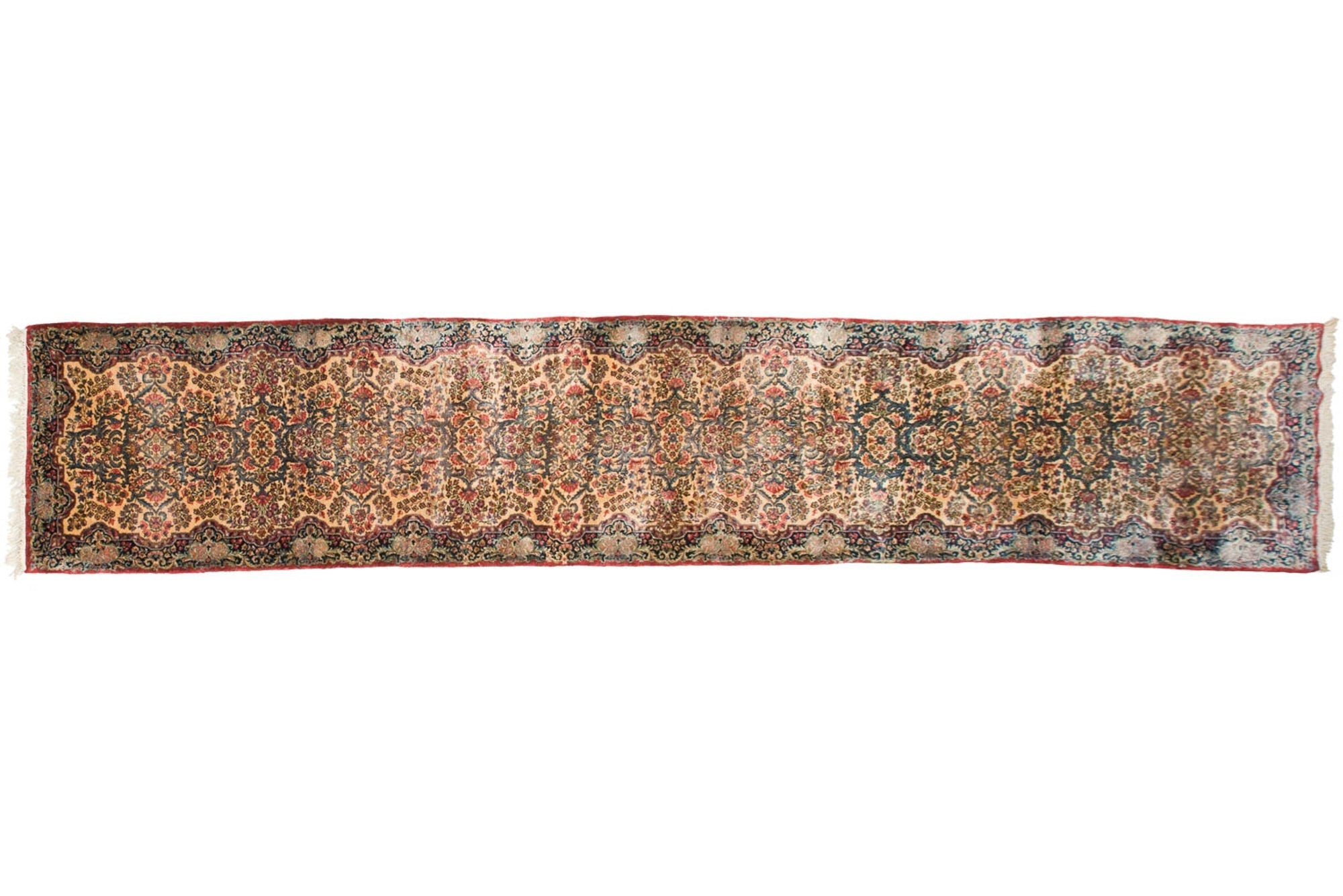 3x15.5 Vintage Kerman Rug Runner by Old New House® - main product image for Resin Society