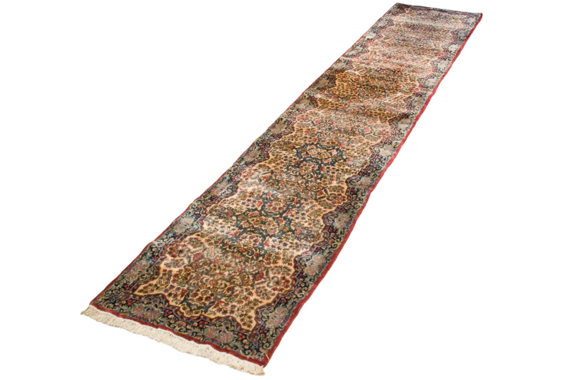 3x15.5 Vintage Kerman Rug Runner by Old New House® - product image 2 for Resin Society