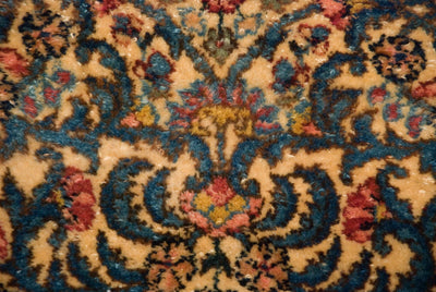 3x15.5 Vintage Kerman Rug Runner by Old New House® - product image 4 for Resin Society