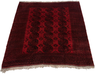 11.5x14 Vintage Afghani Ersari Design Carpet by Old New House® - product image 2 for Resin Society