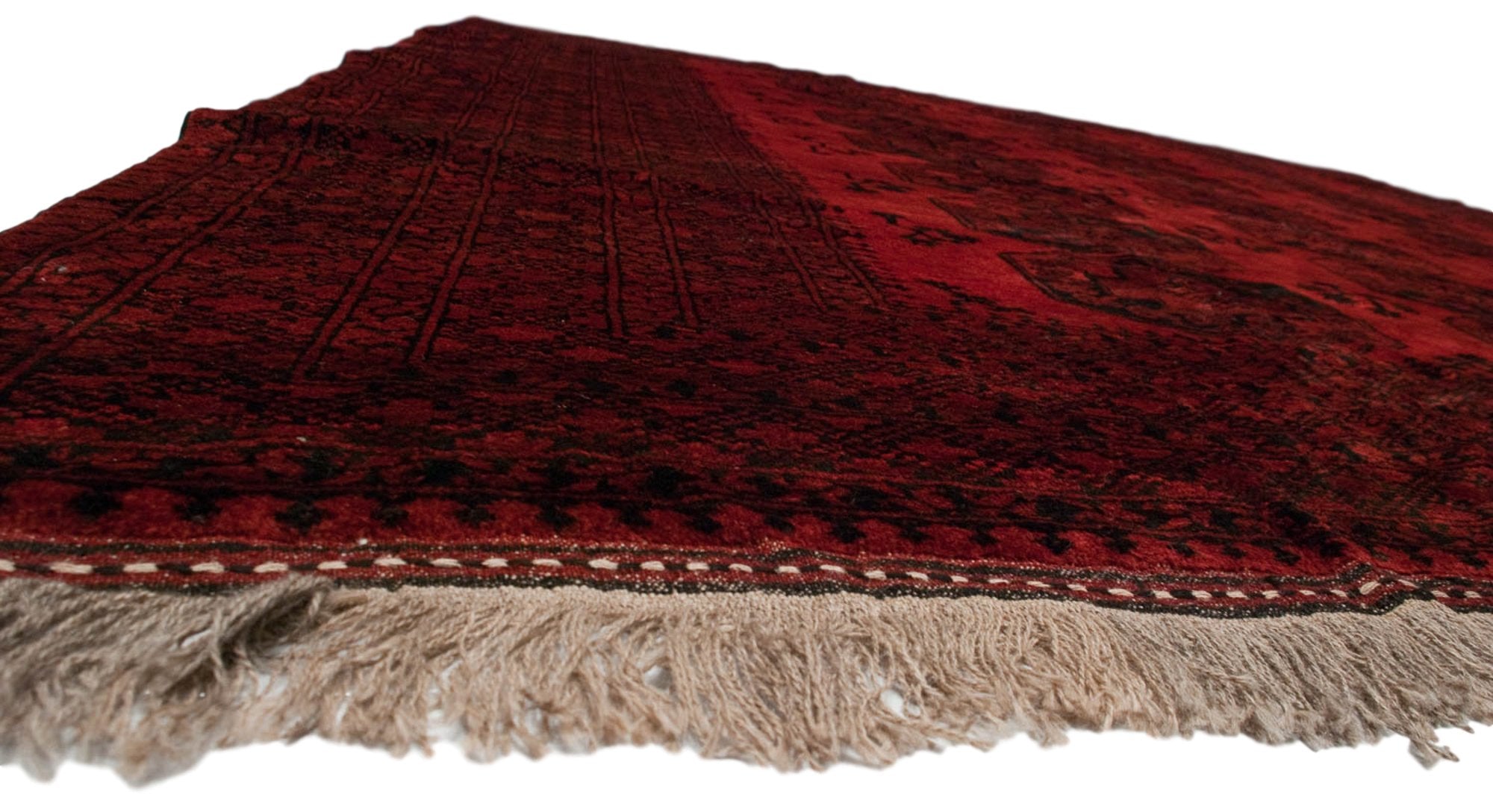 11.5x14 Vintage Afghani Ersari Design Carpet by Old New House® - product image 6 for Resin Society