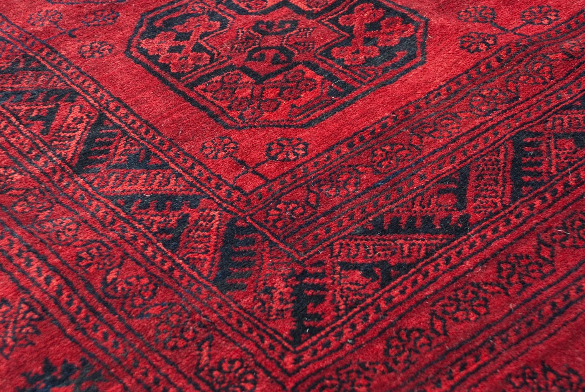 15x15 Vintage Afghani Ersari Design Square Carpet by Old New House® - product image 4 for Resin Society