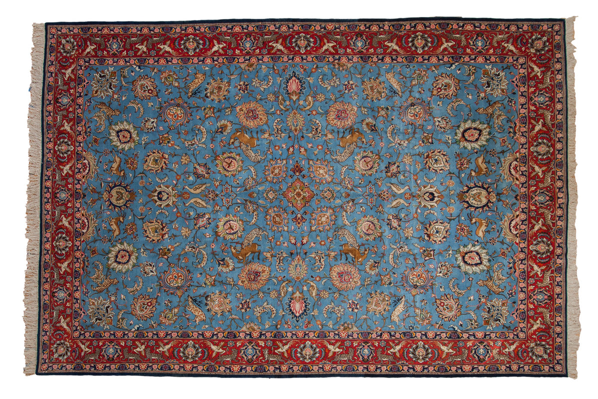 8.5x13 Vintage Qom Carpet by Old New House® - main product image for Resin Society