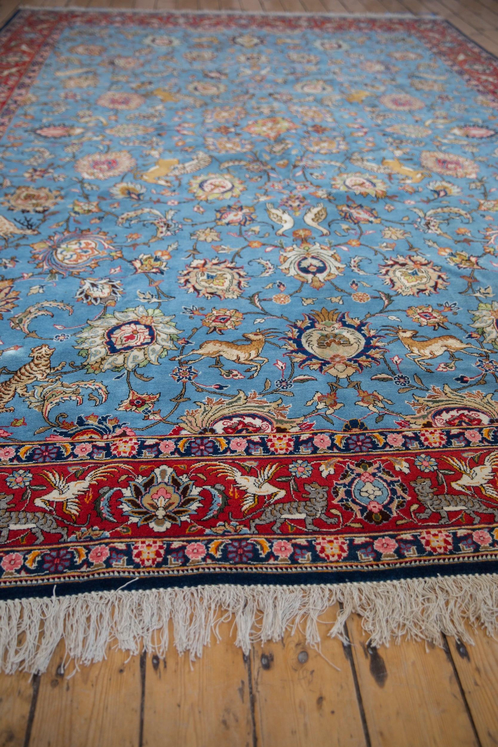 8.5x13 Vintage Qom Carpet by Old New House® - product image 5 for Resin Society