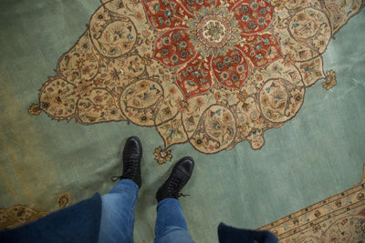 RESERVED 11x14 Vintage Tabriz Carpet